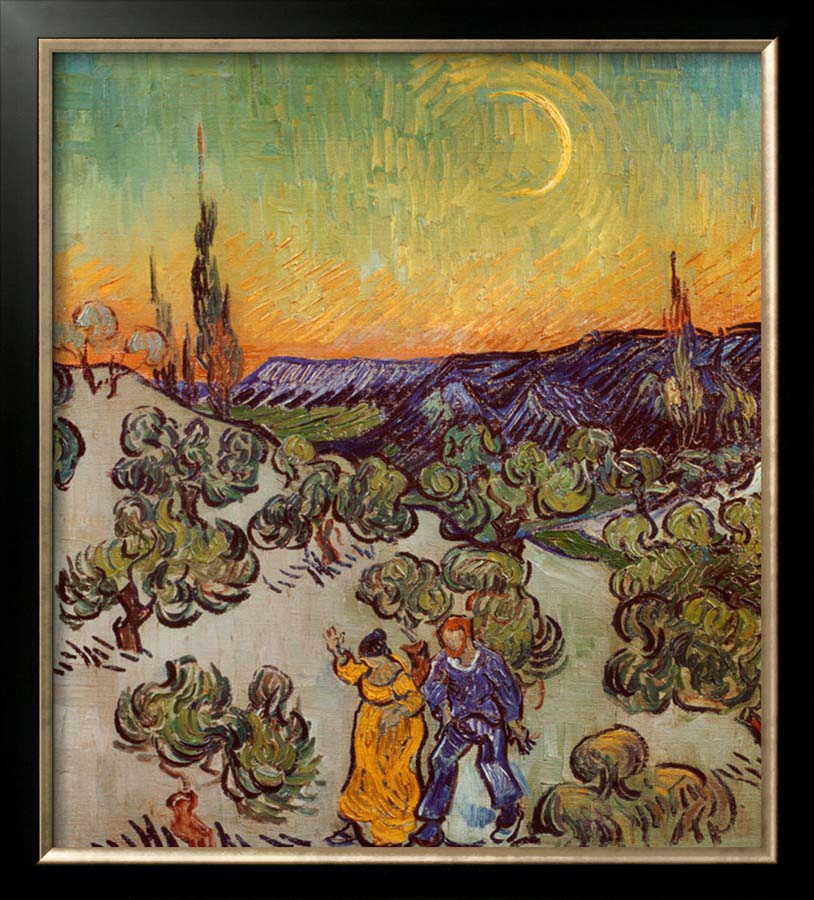 The Promenade, Evening - Van Gogh Painting On Canvas